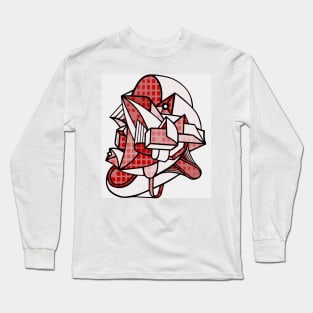 abstract cubism Long Sleeve T-Shirt